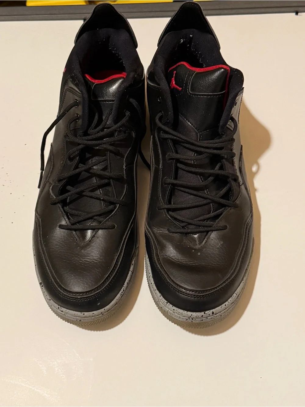 Nike Jordan Courtside 23 Black Gym Red Particle Grey Size 13